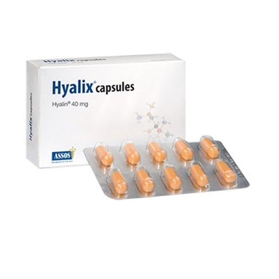 Hyalix Hyaluronic Acid Supplement - 30 Capsules for Skin Health & Anti-Aging Support