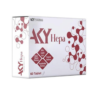 aky hepa 60 tablet dietary supplement with herbal extracts, packaging of aky hepa 60 tablet AKY Hepa 60 Tablet - Dietary Supplement | 60 Tablets AKY Hepa 60 Tablet - Dietary Supplement with Herbal Extracts aky, hepa-60-tablet, dietary-supplement, herbal-extracts, alfa-lipoic-acid, health-support, adult-supplement, antioxidant, natural-formula, ai-generated