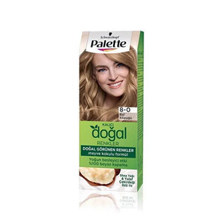 Palette Natural Colors 8-0 Bal Köpüğü Hair Dye: Achieve Honey Blonde Perfection, Argan Oil Shine, and 100% Gray Coverage Palette Honey Blonde Hair Dye: Argan Oil & Gray Coverage hair dye, honey blonde hair dye, Palette hair dye, Bal Köpüğü hair dye, hair color, argan oil hair dye, gray coverage hair dye, natural hair color, long lasting hair dye, hair coloring, hair care, beauty, personal care, argan oil, honey blonde, blonde hair, gray coverage, natural tones, long-lasting color, at-home hair color, women'