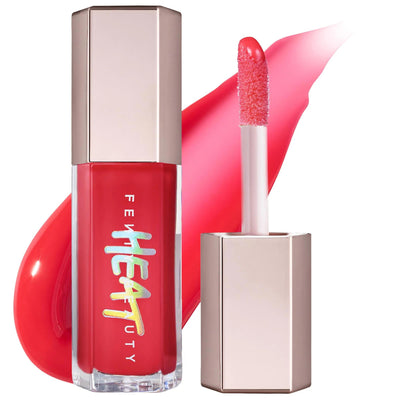 Fenty Beauty Gloss Bomb Heat: Universal Lip Luminizer & Plumper for Fuller Lips, High Shine, Hydration - Enhanced with S