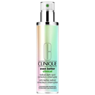 Clinique Even Better Clinical Radical Dark Spot Corrector Serum - Brightening Vitamin C Serum for Uneven Skin Tone Clinique Dark Spot Corrector Serum - Brightens Skin Tone dark spot corrector, brightening serum, Clinique skincare, Vitamin C serum, Salicylic Acid skincare, Glucosamine skincare, paraben-free skincare, sulfate-free skincare, skincare for dark spots, uneven skin tone solution, brightening skincare, antioxidant serum, gentle exfoliation, cleaner skincare, acne mark reduction