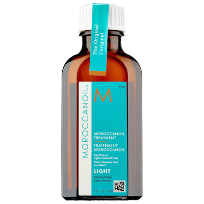 Moroccanoil Moroccanoil Treatment Light Hair Oil for Fine Hair - Lightweight Argan Oil Infused Treatment for Smooth, Shi