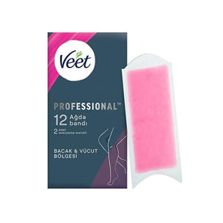 Veet Wax Strips for Hair Removal - Easy Gelwax Technology, Smooth Skin for Up to 28 Days Veet Wax Strips for Smooth Skin up to 28 Days Veet wax strips, hair removal wax strips, normal skin hair removal, body hair removal for women, easy gelwax technology, hair removal for normal skin, wax strips for legs, wax strips for body, smooth skin, long-lasting hair removal, Shea Butter, Açai Berry, cosmetic hair removal products