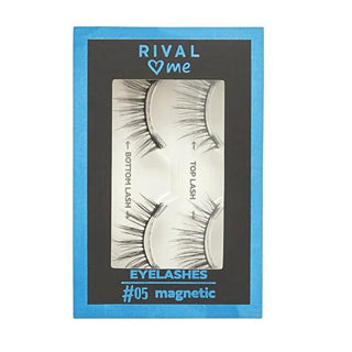 Rival Loves Me Magnetic Eyelashes #05: Easy Apply, Reusable, Voluminous - Adhesive-Free False Lashes for Sensitive Eyes Rival Loves Me Magnetic Eyelashes: Easy Apply, Reusable Lashes magnetic eyelashes, adhesive-free lashes, reusable eyelashes, false eyelashes magnetic, easy apply eyelashes, voluminous magnetic lashes, no glue eyelashes, magnetic lash extensions, eyelashes, false eyelashes, magnetic lash, glamorous look, sensitive eyes, reusable lash, beauty, cosmetics, eye makeup, dramatic look, easy to us