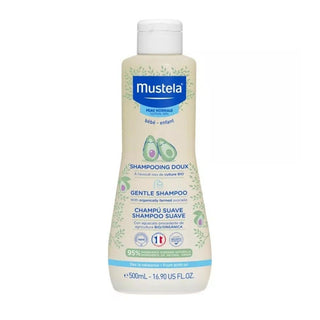 Mustela Gentle Baby Shampoo, Tear-Free, Hypoallergenic, Natural Ingredients - 500ml Mustela Gentle Baby Shampoo - Tear-Free & Hypoallergenic baby shampoo, gentle baby shampoo, tear-free baby shampoo, hypoallergenic baby care, natural baby shampoo, Mustela, baby care products, gentle hair care, non-irritating shampoo, chamomile baby shampoo, coconut oil baby shampoo