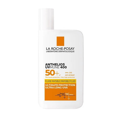La Roche Posay Anthelios UVmune Fluid SPF50+ Sunscreen - Lightweight, Hypoallergenic & Water-Resistant