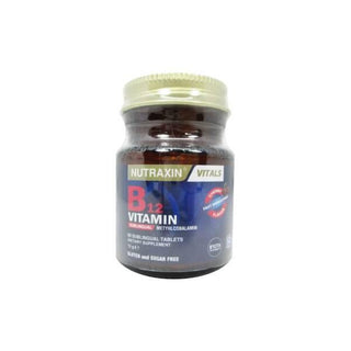 Nutraxin B12 Vitamin 1000mcg - High Absorption Methylcobalamin B12 Supplement - Boost Energy & Support Nerve Function - 60 Tablets Nutraxin B12 Vitamin 1000mcg: Energy & Nerve Support Vitamin B12, B12 supplement, Methylcobalamin, Vitamin B12 1000mcg, B12 vitamin tablets, Energy supplement, Vegan B12 supplement, Nutraxin B12, vitamin b 12, methylcobalamin b12, b 12 supplement, energy boost, nerve function, vegan vitamin, vegetarian supplement, b12 tablets, vitamin supplement, health supplement, wellness, ene