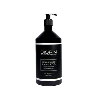 Biorin Biorin Arginine Volumizing Shampoo 1000ml - Strengthens & Nourishes Hair, 33.81 fl oz Biorin Arginine Shampoo for Volume & Strength Biorin Arginine Shampoo, Volumizing Shampoo, Hair Care Products, Arginine-based Hair Shampoo, 1000 ml Shampoo, Hair Volumizer, Hair Strengthener, Nourishing Shampoo, Biorin Hair Care, Shampoo for Volume, Healthy Hair Products
