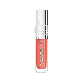 L'Oreal Paris Plump Ambition Hyaluron Lip Oil - Hydrating Lip Care with Hyaluronic Acid, 641 Latte Glace L'Oreal Paris Hyaluron Lip Oil - Hydrating Lip Care L'Oreal Paris Lip Oil, Hyaluronic Lip Care, Lip Moisturizer, Lip Gloss with Hyaluronic Acid, Beauty and Personal Care, Lip Care Product, Hydrating Lip Oil, Dry Lip Solution, Chapped Lip Repair, Glossy Lip Finish, Cosmetic Lip Care, Lip Health, L'Oreal Paris Plump Ambition, 641 Latte Glace, Lip Balm, Lip Gloss