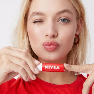 Nivea Nourishing Lip Care Balm with 24-hour Moisturization - Mineral Oil-Free Lip Balm Nivea 24-Hour Moisturizing Lip Balm - Mineral Oil-Free lip balm, nourishing lip care, 24-hour moisturization, dermatologically tested lip balm, mineral oil-free lip care, lip moisturizer, natural lip balm, shine lip balm, everyday lip care, healthy lip appearance, Nivea lip care
