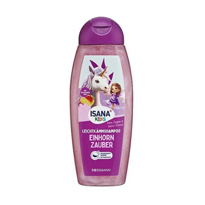 Isana Kids Kolay Tarama Şampuanı - Gentle Detangling Shampoo for Kids with Natural Ingredients & Fruit Scent
