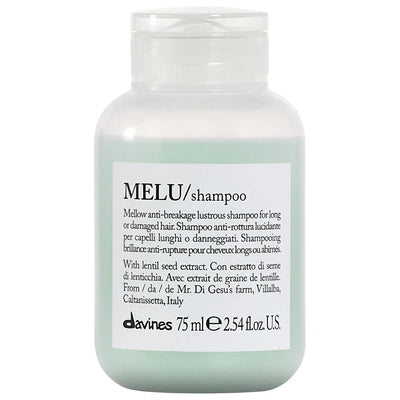 MELU Anti-Breakage Shampoo for Long Hair - Vegan, Nourishing, and Hydrating Formula for Damaged Hair Repair