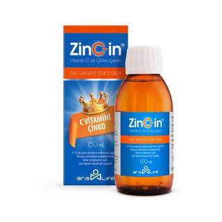 ZinC-in Vitamin C and Zinc Syrup - Immune System Support, 5.07 fl oz ZinC-in Vitamin C Syrup for Immune Support Vitamin C Syrup, Zinc Supplement, Immune System Support, Dietary Supplement, Liquid Vitamin C, Health Supplements, Immune Boost, Energy Metabolism, Health and Wellness, Nutrition, Supplements, Health Conscious, Fitness, Wellness Products