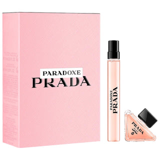 Prada Mini Paradoxe Eau de Parfum Set - Luxurious Floral Ambery Fragrance Gift Set with Travel Size Perfume Prada Paradoxe Eau de Parfum Set - Luxury Floral Fragrance Prada Paradoxe Eau de Parfum, Fragrance Gift Set, Travel Size Perfume, Luxury Perfume Set, Floral Ambery Fragrance, Gift for Her, Luxury Fragrance, Perfume for Women, Travel Perfume, Fragrance Set, Prada Fragrance, Eau de Parfum, Neroli Bud, White Amber, White Musk, Floral Fragrance, Ambery Fragrance