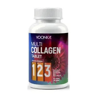 Voonka Multi Collagen 90 Tablets - Collagen Supplement for Skin, Hair & Joint Health Voonka Multi Collagen 90 Tablets for Skin & Joint Health Collagen Supplement, Multi Collagen Tablets, Skin Health Supplement, Joint Health Support, Hair Growth Supplement, Dietary Supplement, Anti-Aging, Health and Wellness, Beauty Supplements