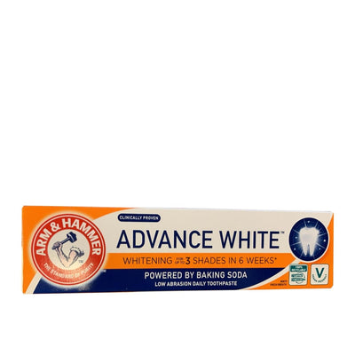 Arm & Hammer Advance White Whitening Toothpaste 75ml - Effective Oral Care