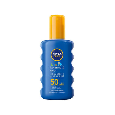 Nivea Children's Sunscreen Spray SPF50 - 6.76 fl oz, Gentle Sun Protection for Kids