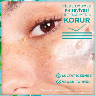 Garnier Hyaluronic Aloe Vera Facial Cleanser: Hydrating, Soothing Vegan Face Wash for Sensitive Skin - Sulfate-Free, 8.45 fl oz Garnier Hyaluronic Aloe Cleanser | Hydrating Vegan Face Wash hyaluronic acid cleanser, aloe vera facial cleanser, vegan face wash, sulfate-free cleanser, hydrating face wash, soothing facial cleanser, sensitive skin cleanser, Garnier cleanser, face wash, cleanser, facial cleanser, hyaluronic acid, aloe vera, glycerin, vegan, sulfate-free, hydrating, soothing, sensitive skin, skin c