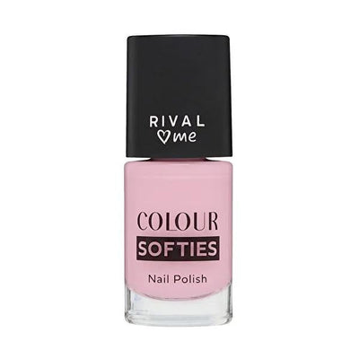 Rival Loves Me Rosy Bloom Softies Nail Polish - Soft Pastel Color for Trendy Nail Art