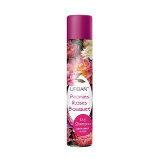 Urban Care Dry Shampoo with Peonies and Roses Fragrance - Vegan Hair Care with UV Protection Urban Care Dry Shampoo - Vegan & UV Protective Dry Shampoo, Peonies and Roses Fragrance, Vegan Hair Care, UV Protection Hair Product, Quick Hair Refresh, Hair Care, Vegan, Cruelty-Free, Hair Refresh, Convenience Hair Care, Oily Hair Solution, Travel Hair Care, Busy Lifestyle Hair Solution