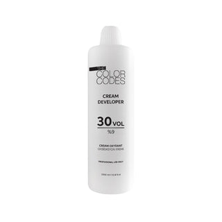 The Color Codes Hair Developer Cream 30 Vol. %9 Oksidan - 1000 ml, Moisturizing Cream Formulation for Professional Hairstylists and Home Use The Color Codes Hair Developer Cream 30 Vol. - 1000 ml Hair Developer Cream, 30 Vol. Hair Developer, Oxidant for Hair Dye, Hair Color Developer, Cream Hair Developer 1000 ml, Professional Hairstylist Products, Home Hair Coloring, Hair Care, Beauty Products, Hair Color Development, Moisturizing Hair Products