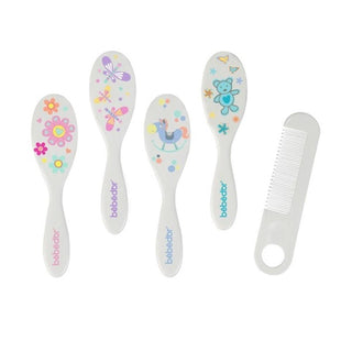 Bebedor Baby Hair Care Set - Soft Bristle Brush & Mini Comb for Newborns Bebedor Baby Hair Care Set - Soft Brush & Comb baby hair brush, baby comb set, natural baby hair care, soft bristle baby brush, newborn hair care tools, baby care, gentle hair care, natural baby products, newborn essentials, baby grooming