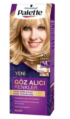 Palette Hair Dye 9-0 Sarı Saç Boyası - Long-Lasting Vibrant Hair Color with Nourishing Properties Palette 9-0 Sarı Saç Boyası Hair Dye - Vibrant & Long-Lasting hair dye, Palette hair color, 9-0 Sarı Saç Boyası, long-lasting hair color, nourishing hair dye, vibrant hair color, hair care, cosmetic, beauty product, Palette cosmetics