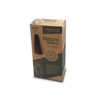Natura Balance Ammonia-Free Cocoa Hair Dye 5.23: Natural, Gentle Cream Formula for Rich Brown Color at Home Natura Balance Cocoa Hair Dye: Ammonia-Free, Natural Color ammonia-free hair dye, cocoa hair dye, 5.23 hair color, natural hair dye, cream hair dye, at home hair color, hair color, hair dye, Natura Balance hair dye, brown hair dye, hair coloring, hair styling, cocoa brown, ammonia free, hair dye for sensitive scalp, easy to use hair dye, at-home hair dye, warm brown hair, hair color cream, hair color,
