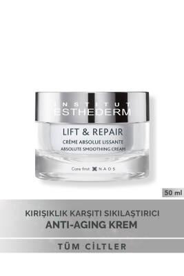 Institut Esthederm Lift Repair Smoothing Cream: Tighten, Firm & Reduce Wrinkles - Face Cream for 35-45 Age Group - Facial Contouring Cream Institut Esthederm Lift Repair: Anti-Wrinkle Face Tightening Cream smoothing cream, face tightening cream, anti wrinkle cream, skin firming cream, facial contouring cream, lifting face cream, wrinkle reduction cream, fine line reduction, Institut Esthederm, face cream for 35-45, facial cream, anti-aging cream, face cream, lifting cream, firming cream, wrinkle cream, fine