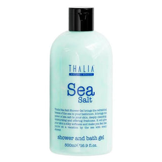 Thalia Sea Salt Shower Gel - Moisturizing, Paraben-Free, Cruelty-Free, 16.91 fl oz Thalia Sea Salt Shower Gel - Moisturizing & Cruelty-Free Shower Gel, Moisturizing Shower Gel, Sea Salt Shower Gel, Paraben-free Shower Gel, Cruelty-free Shower Gel, Luxurious Shower Gel, Refreshing Shower Gel, Natural Ingredients, Skin Hydration, Cruelty-Free, Paraben-Free, Thalia