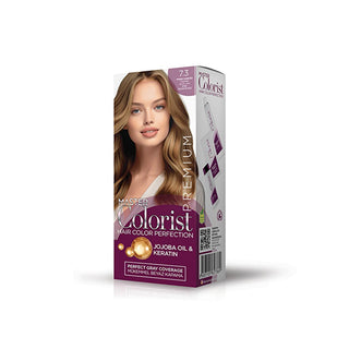 Master Colorist Premium: 7.3 Nut Shell Hair Dye - Permanent Color with Jojoba Oil & Keratin Mask for Gray Coverage & Conditioning Master Colorist Nut Shell Hair Dye: Permanent Color & Keratin hair dye, hair color, permanent hair dye, jojoba oil hair dye, keratin hair mask, gray hair coverage, nut shell hair color, fındık kabuğu saç boyası, 7.3 hair dye, conditioning hair dye, hair coloring, hair care, beauty, personal care, hair health, at-home hair color, dye, color, permanent, jojoba oil, keratin, mask, n