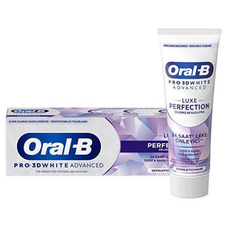 Oral-B Pro 3D White Advanced Luxe Toothpaste - Whitening, Fluoride, Fresh Mint Flavor Oral-B Pro 3D White Advanced Luxe Toothpaste - Whitening & Fluoride oral b toothpaste, whitening toothpaste, advanced oral care, fluoride toothpaste, mint flavor toothpaste, oral hygiene, teeth whitening, toothpaste with fluoride, dentist recommended toothpaste, fresh mint toothpaste, smile whitening, oral care products