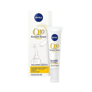 Nivea Anti-Wrinkle Eye Cream with Q10 - 15ml, Anti-Aging Eye Care for Sensitive Skin Nivea Q10 Eye Cream - Anti-Aging Solution Anti-Wrinkle Eye Cream, Nivea Q10 Eye Cream, Anti-Aging Eye Care, Eye Cream for Sensitive Skin, Q10 Anti-Wrinkle Cream, Eye Care, Anti-Aging, Sensitive Skin, Wrinkle Reduction, Dark Circle Reduction, Puffiness Reduction, Eye Cream, Skincare, Cosmetics, Beauty Products