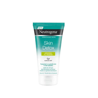 Neutrogena Purifying Clay Mask for Skin Detox, 150ml - Deep Cleansing & Detoxification for Clearer Skin Neutrogena Skin Detox Clay Mask - Deep Cleansing for Clear Skin Neutrogena Skin Detox, Purifying Clay Mask, Arındırıcı Kil Maskesi, Skin Detoxification, Clay Mask for Face, Detoxifying Skincare, Clear Skin, Deep Cleansing, Natural Clay Ingredients, Facial Skincare, Skincare Routine, Dermatologically Tested, Neutrogena, Clay Mask, Skincare Essentials