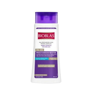 Bioblas Anti-Hair Loss Shampoo with Procyanidin and Biotin - 360ml Natural Hair Care for Stress-Related Hair Loss Bioblas Anti-Hair Loss Shampoo - Natural Hair Care anti-hair loss shampoo, natural hair care products, herbal shampoo for hair loss, shampoo with Procyanidin and Biotin, stress relief hair care, hair loss solution, natural shampoo, Biotin shampoo, Procyanidin hair care, hair nourishment, scalp care, healthy hair growth, stress-related hair loss