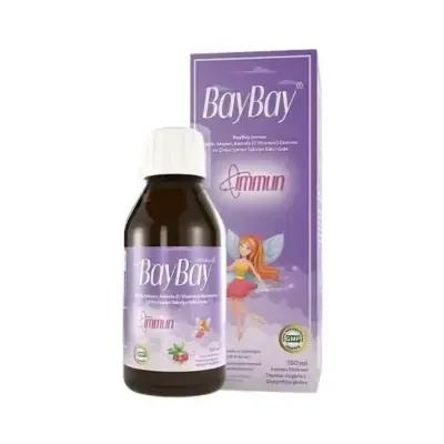 Baybay Immun: Thyme & Licorice Immune Support Supplement - Natural Immune Booster for Children - 150ml Liquid Dietary Su