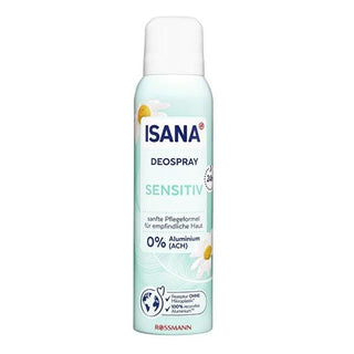 Isana Sensitive Deodorant Spray - Gentle on Skin, Long-Lasting Protection - 150ml Isana Sensitive Deodorant Spray - Gentle & Long-Lasting sensitive deodorant spray, dermatologically tested deodorant, long-lasting deodorant, gentle on skin deodorant, Isana Deodorant, personal care for sensitive skin, antiperspirant spray, gentle deodorant, long-lasting antiperspirant