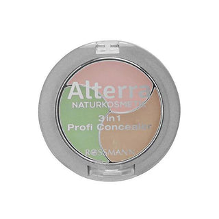 Alterra 3-in-1 Makeup Concealer for Under-Eye Coverage - Natural Ingredients, Color Correcting Alterra 3-in-1 Concealer for Under-Eye Coverage Multi-purpose concealer, Under-eye coverage, Natural ingredients in makeup, Color correcting concealer, Organic skincare products, Makeup, Concealer, Under-eye care, Natural makeup, Skincare, Beauty products, Cosmetics