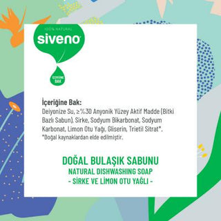 Siveno Natural Dish Soap 500ml - Eco-Friendly, Hypoallergenic, and Gentle on Hands Siveno Natural Dish Soap - Eco-Friendly & Gentle natural dish soap, eco-friendly cleaning products, hypoallergenic dish soap, organic lemon oil dish soap, biodegradable dish soap, gentle on hands, cruelty-free, paraben-free, sulfate-free, environmentally friendly, natural cleaning solutions, kitchen essentials, household cleaning products