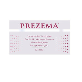 presume probiotic supplement capsules, Eczanecomtr Prezema 30 capsules supplement packaging Eczanecomtr Prezema - Probiotic Supplement with Biotin | 30 Capsules Prezema - Probiotic Supplement with Biotin | 30 Capsules probiotic-supplement, biotin, vitamin-d3, gut-health, immune-support, dietary-supplement, health-benefits, healthy-lifestyle, wellness, ai-generated