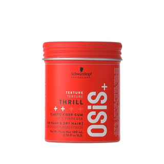 Schwarzkopf Osis+ Texture Thrill Elastic Fiber Hair Styling Gum - Strong Hold, Texture & Definition for All Hair Types Schwarzkopf Osis+ Texture Thrill Hair Styling Gum - Strong Hold & Texture Hair styling gum, Elastic fiber hair product, Strong hold hair styling, Schwarzkopf Osis+ Texture Thrill, Hair texture enhancer, Hair styling products, Texture and definition, Elastic fiber technology, Hair care, Styling products, Schwarzkopf, Osis+, Texture Thrill, Hair gum, Styling gum
