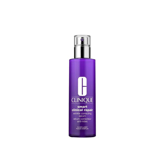 Clinique Smart Clinical Repair Anti-Wrinkle Serum - 50ml, Reduces Fine Lines & Improves Skin Texture Clinique Smart Clinical Repair Serum - Anti-Wrinkle & Smooth Skin Clinique Smart Clinical Repair Serum, Anti-wrinkle serum, Skincare product, Anti-aging skincare, Dermatologically tested serum, Wrinkle reduction, Skin texture improvement, Smart Clinical Repair technology, Clinique brand, 50ml serum, Fine line reduction, Anti-aging products, Skincare routine, Youthful skin, Radiant complexion, Smooth skin, Ev