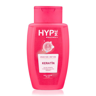 Hyp Me Repairing Travel Size Hair Conditioner - Argan & Castor Oils, Keratin Treatment for Dry Damaged Hair, Silky Softness (2.54 fl oz) Hyp Me Travel Hair Conditioner: Repair Damaged Hair with Argan & Keratin travel size hair conditioner, repairing hair conditioner, argan oil hair conditioner, keratin hair treatment, damaged hair repair, Hyp Me conditioner, hair conditioner for dry hair, anti-breakage conditioner, hair conditioner, dry hair, damaged hair, argan oil, keratin, castor oil, hair repair, breaka