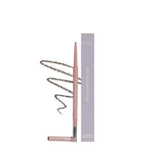 Soda Ultra Thin Eyebrow Pencil for Precise Definition - Portable, 0.06g Soda Ultra Thin Eyebrow Pencil - Precise Definition eyebrow pencil, ultra-thin eyebrow pencil, Soda brand cosmetics, precise eyebrow definition, portable makeup, beauty essentials, makeup tools, brow enhancement, cosmetics, beauty products, travel makeup, compact makeup, precise makeup, eyebrow shaping, brow definition