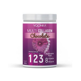 Voonka Hydrolyzed Collagen Powder Supplement - 9960mg Collagen, Hyaluronic Acid, Vitamins & Minerals - Sugar-Free, Chocolate Flavor Voonka Collagen Supplement - Hydrolyzed Collagen Powder with Hyaluronic Acid collagen supplement, hydrolyzed collagen powder, hyaluronic acid supplement, sugar-free beauty supplement, vitamin and mineral enriched collagen, beauty and wellness, fitness supplements, joint health support, skin care, hair care, nail health, anti-aging, wellness products, healthy skin, radiant compl