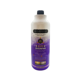 Morfose Silver Shampoo 1000ml - Silver-Infused Hair Care for Healthy Scalp & Shine Morfose Silver Shampoo 1000ml for Healthy Hair Silver shampoo, Morfose shampoo, 1000 ml shampoo, Hair care products, Silver-infused hair care, Hair care routine, Scalp health, Shine enhancement, Large capacity shampoo, Economical hair care, Antimicrobial shampoo, Healthy hair products