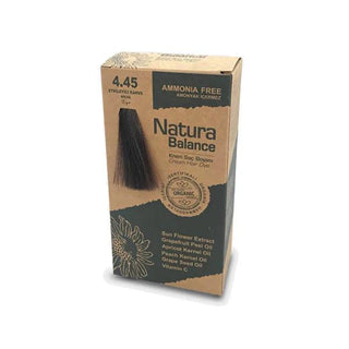 Natura Balance Coffee Brown Hair Dye 4.45 - Ammonia Free Cream Formula for Natural-Looking Color at Home Natura Balance Coffee Brown Hair Dye - Ammonia Free, Natural Color hair dye, coffee brown hair dye, ammonia free hair dye, Natura Balance hair dye, 4.45 hair color, krem saç boyası, hair coloring, at home hair color, coffee hair color, brown hair, ammonia-free, cream hair dye, home hair color, hair color, hair, hair care, beauty, personal care, women's hair dye, easy application, natural hair color, at-h