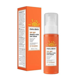 Maruderm Mineral Sunscreen SPF 50+ - Broad Spectrum Protection for Sensitive Skin, Non-Whitening, Hyaluronic Acid, Zinc Oxide - 1.69 fl oz Maruderm Mineral Sunscreen SPF 50+ for Sensitive Skin mineral sunscreen, SPF 50 sunscreen, sensitive skin sunscreen, non-nano zinc oxide sunscreen, broad spectrum sunscreen, hyaluronic acid sunscreen, non-whitening mineral sunscreen, sunscreen for sensitive skin, mineral sunblock, face sunscreen, sunscreen, mineral sun cream, SPF 50, sensitive skin, sun protection, hyalu