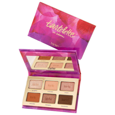 Tarte Mini Tartelette™ In Bloom Amazonian Clay Eyeshadow Palette - Neutral & Bronze Shades, Cruelty-Free, Portable Makeu
