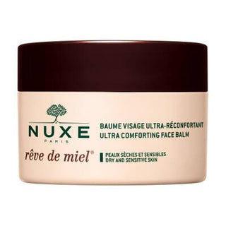 Nuxe Ultra Comforting Honey Face Balm - Nourish, Soothe & Protect Dry, Sensitive Skin - Intense Hydration & Lipid Replenishment - 50ml Nuxe Face Balm: Soothe Dry, Sensitive Skin - Nourishing Hydration Ultra Comforting Face Balm, Dry Sensitive Skin Balm, Nourishing Face Balm, Soothing Face Balm, Honey Propolis Face Balm, Face Balm for Dry Skin, Face Balm for Sensitive Skin, Face Balm, Dry Skin, Sensitive Skin, Nourishing, Soothing, Honey, Propolis, Shea Butter, Macadamia Seed Oil, Coconut Oil, Vitamin E, Hyd